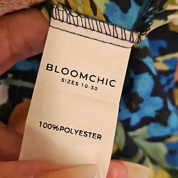 Bloomchic Dress size 12 Floral Tiered Dress - Picture 6 of 15